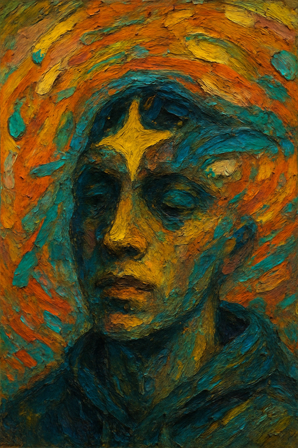 Sunburst of a Hopeless Artist by Malika Ekon
